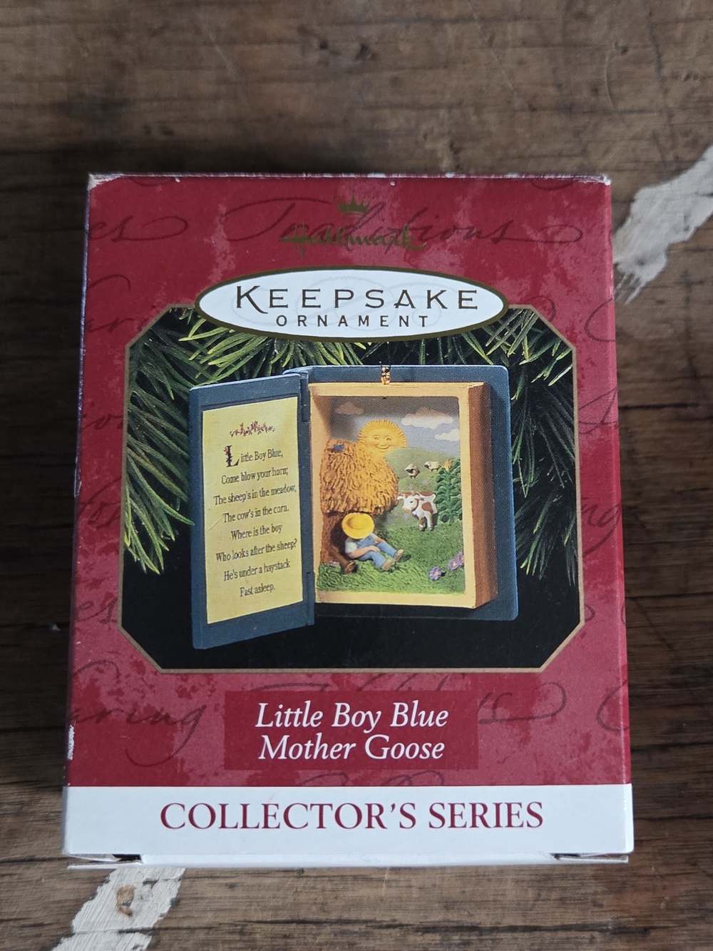 Hallmark Keepsake Ornament Little Boy Blue - Red and Blue